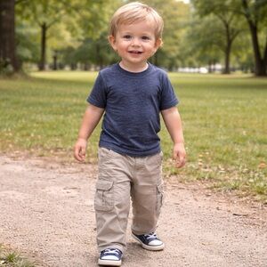 Tommy Hilfiger Khaki Cotton Cargo Pants